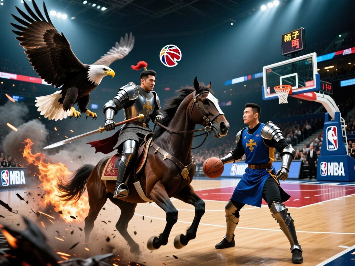 老鹰灭骑士，杨子铭再现表现