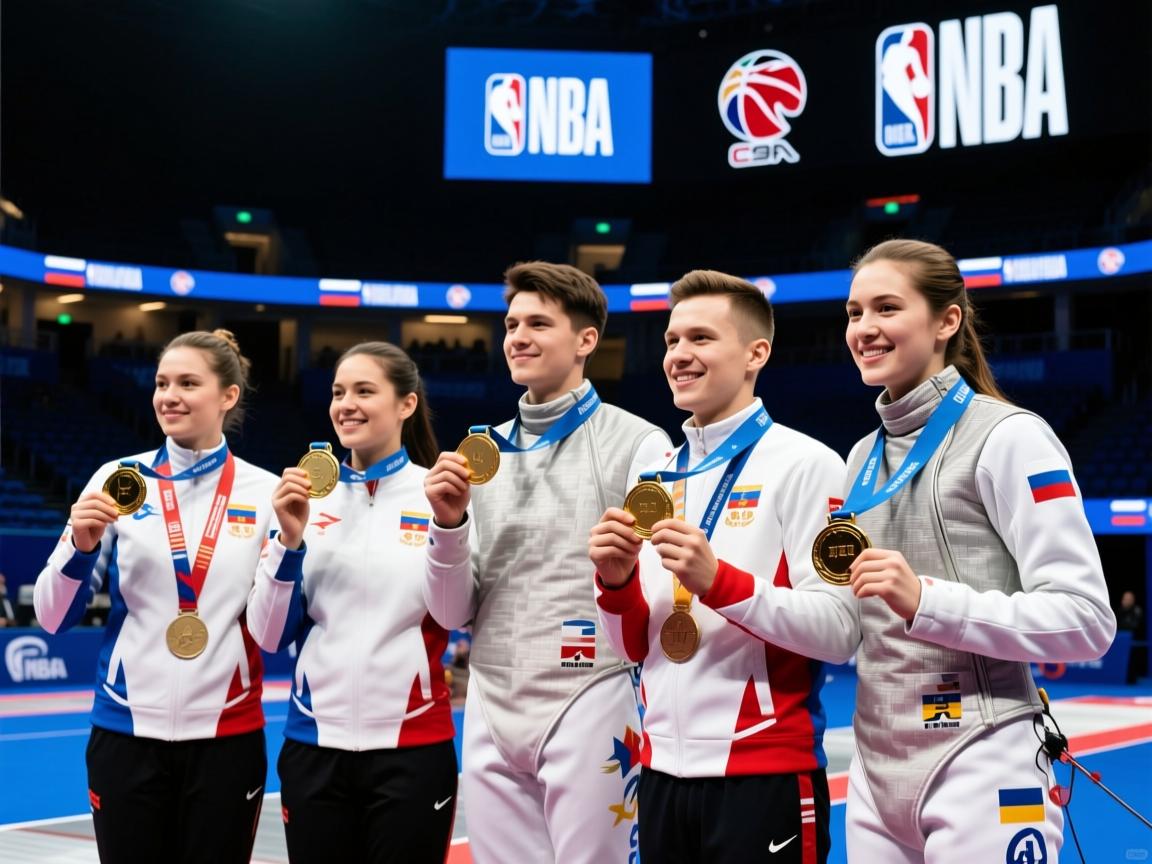 独联体代表团在击剑比赛中获得多面奖牌：荣耀与坚韧的交响  第2张