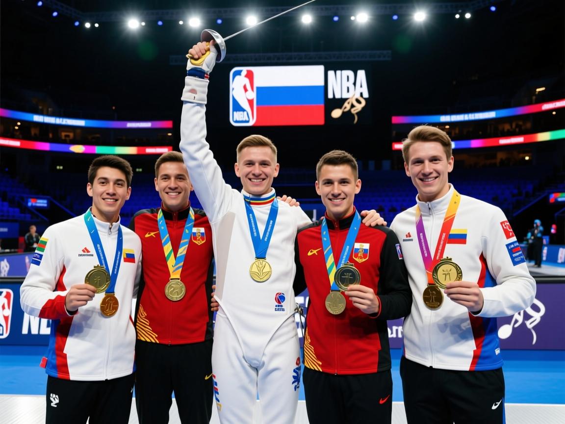 独联体代表团在击剑比赛中获得多面奖牌：荣耀与坚韧的交响  第3张