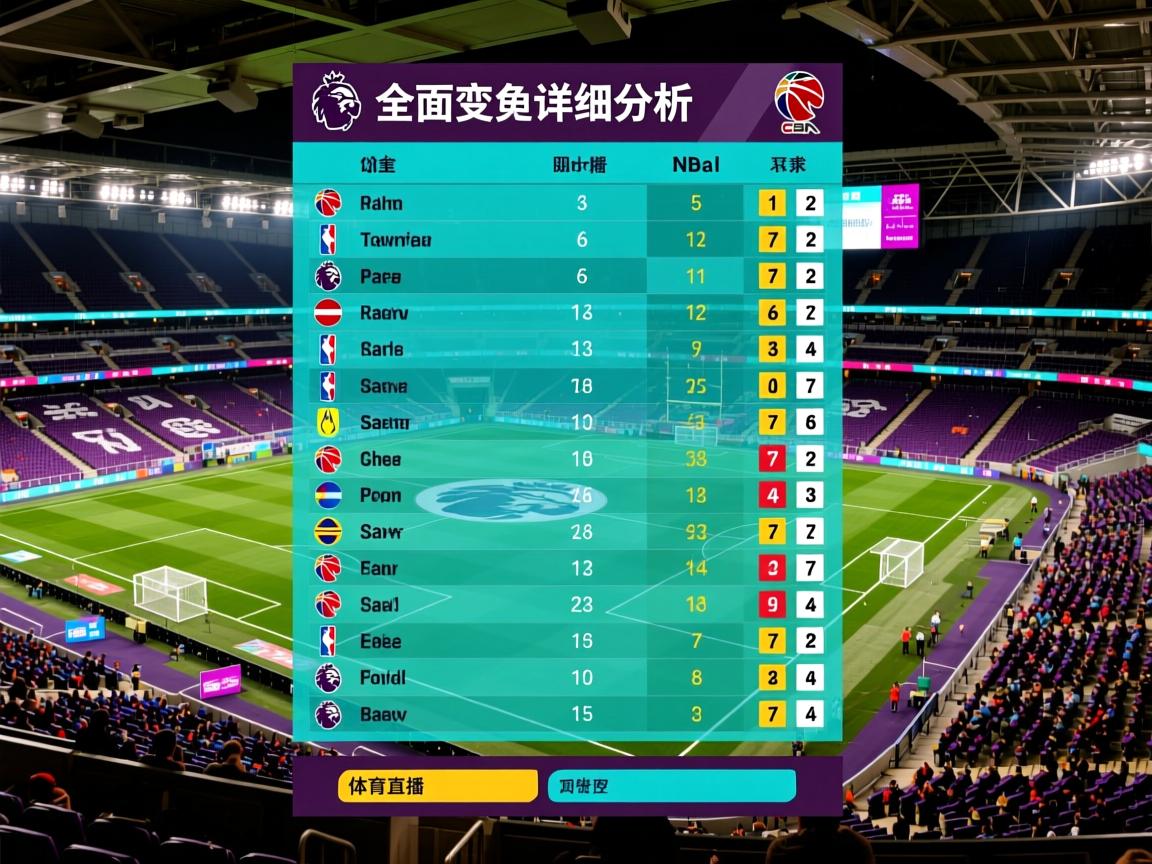全面英超积分榜变化详细分析  第3张